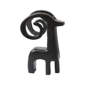 Adorno de artículo de mesa pulido brillante de Color negro de diseño de lujo para decoración Interior decoración del hogar para sala de estar - Product Image 1