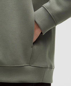 เสื้อฮู้ดสวมหัวแขนยาวผ้าฟลีซแบบสวมหัวแขนยาวน้ำหนักเบาเสื้อลำลองออกแบบได้ตามต้องการแฟชั่น - Product Image 3