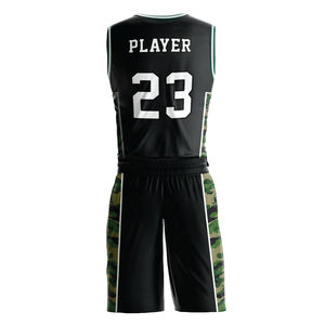 Uniforme de baloncesto con logotipo personalizado de equipo de diseño personalizado al por mayor - Product Image 6