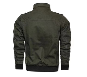 Chaqueta de hombre, chaqueta bomber de algodón cálida para invierno, chaqueta informal, abrigo, chaqueta cortavientos con cuello alto para hombre, ropa de abrigo a la moda - Product Image 6