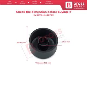 BDP610 CD MP3 Radio Botón de perilla de volumen de alimentación para Fiat Linea Fiorino Citroen Nemo - Product Image 6