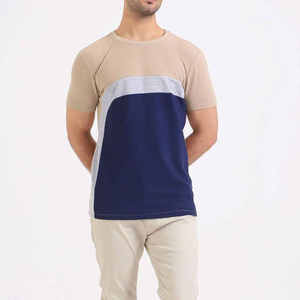 T-shirts à manches courtes et col rond pour hommes 100% coton Summer Wear T-shirts vierges les plus demandés en tissu éponge - Product Image 1