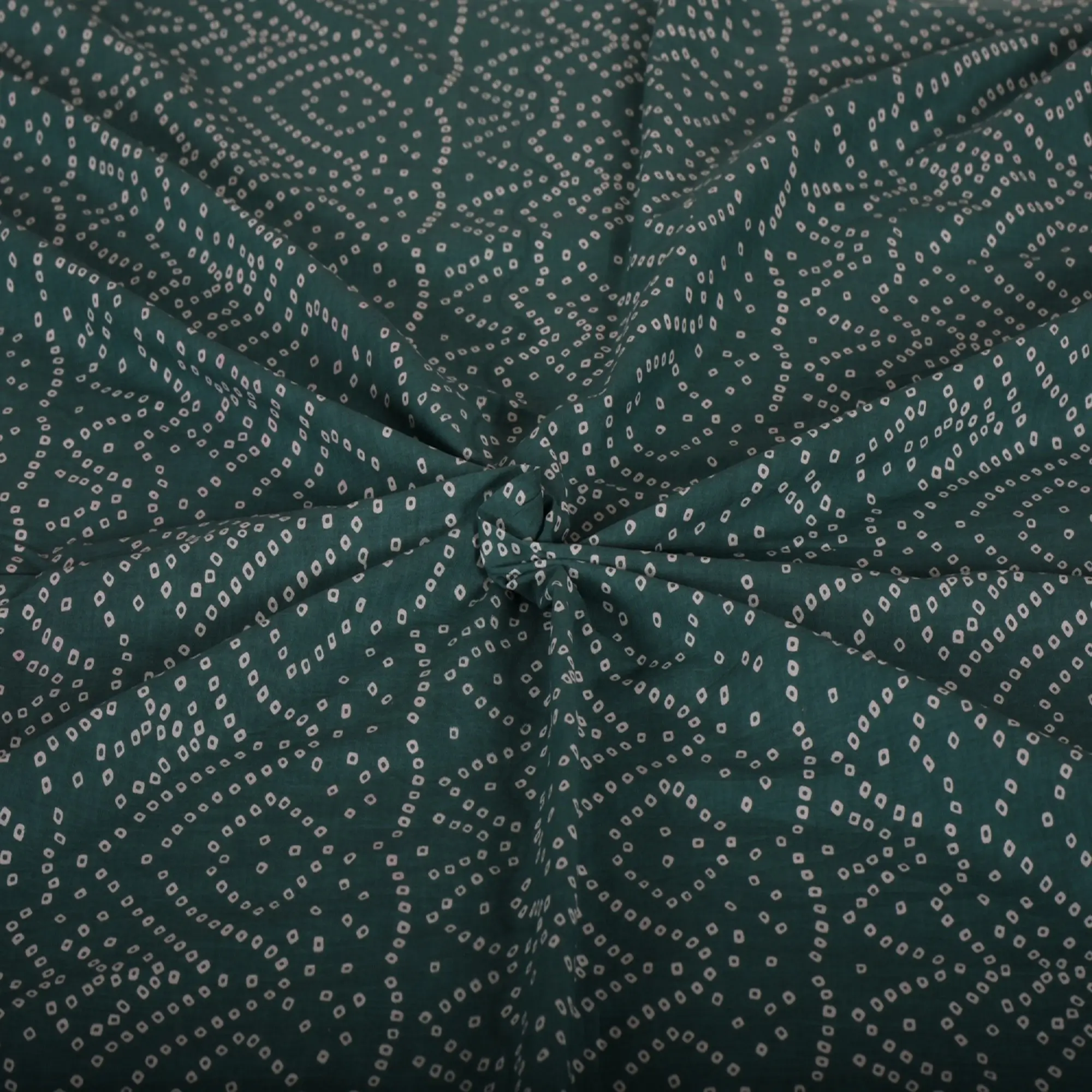 Hand Block Print 100% Ethnic Cotton Fabric by Yard Designer Natural Tie Dye Curtain Dressmaking Home Decor Multipurpose Fabric