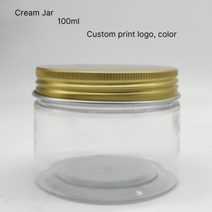 Pavico Vietnam Producer 100mL 68mm 19G Tarros redondos de plástico PET para cosméticos con tapa de crema para el cuidado personal y el envasado de alimentos - Product Image 3