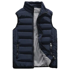 Chaqueta acolchada informal de calidad superior para hombre, chaleco con cuello levantado en talla grande, estilo de calle, precios bajos para inviernos - Product Image 4