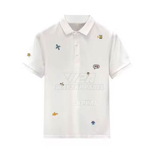 Camisetas Polo bordadas de calidad superior Camisetas Polo bordadas de color personalizadas hechas con el mejor material - Product Image 4