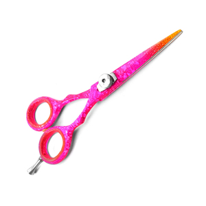กรรไกรตัดผมสเตนเลสคุณภาพสูงแบบ DIY ขนาด 5 นิ้ว สีชมพู - Product Image 2