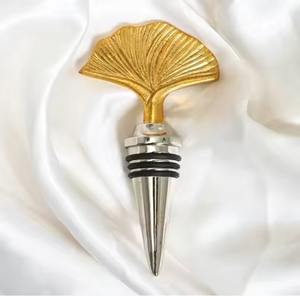 Artisan Finish Metal <b>Bottle</b> <b>Stopper</b> For Bar Accessories Wine Liquor Saver Handmade For Clubs - Product Image 2