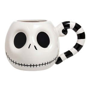 Tazas de Cerámica 3D de Jack Skellington de Nightmare Before Christmas, 200 ml de Capacidad, Diseño de Dibujos Animados, Asa Segura, Regalos para Halloween - Product Image 2