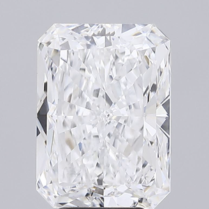4,55 Ct Lab Grown Radiant Cut Diamond IGI Certified VS1 Clarity E Color con máximo centelleo de fuego Forma cuadrada moderna - Product Image 1