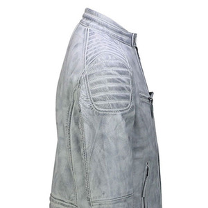 Chaqueta de cuero de oveja de alta calidad para hombre, chaqueta de cuero de invierno de alta calidad para mujer - Product Image 6