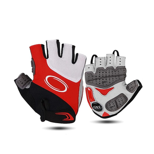Gants de sport demi-doigts pour hommes en similicuir, gants de musculation imperméables et respirants pour la musculation - Product Image 1