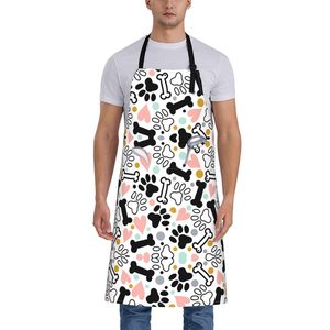 Heavy Duty Canvas <b>BBQ</b> Apron with Multiple <b>Tool</b> Pockets, Adjustable Straps, Ideal for Grilling Outdoors Aprons - Product Image 5
