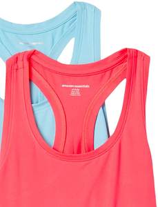 Débardeur 100% coton teint en tissu Muscle Fit pour femmes, haut d'entraînement sans manches avec logo personnalisé pour vêtements de sport - Product Image 5