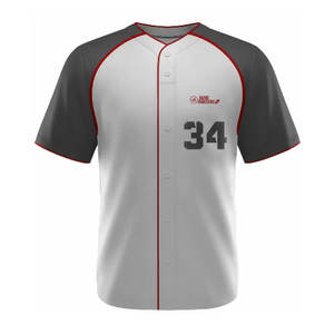 Ensemble de Tenues de Baseball Personnalisées avec Logo, 100% Polyester, Léger, Respirant, Surdimensionné, Prix de Gros Abordable pour Unisexe - Product Image 2