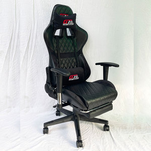 Premium <b>Black</b> GT1368 Gaming Chair with 4D Armrests-SFGC003 - Product Image 2