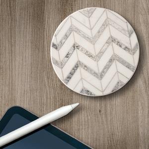 Posavasos de resina redondos elegantes, superventas, juego de posavasos de mesa para interiores de cocina modernos y uso de regalos - Product Image 6