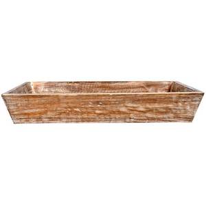 Bandeja de servicio de madera de acacia saludable comida rápida simple de color natural respetuoso con el medio ambiente al mejor precio del fabricante SCI de India - Product Image 1