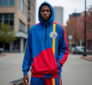 Personalizar al por mayor chándal estilo de moda Chándal de fútbol rompevientos chándales deportivos baloncesto chándal hombres - Product Image 2