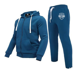 Ensemble de survêtement pour homme 1985, sweat-shirt en polaire épais, survêtement 2 pièces, tenue décontractée pour l'hiver - Product Image 1