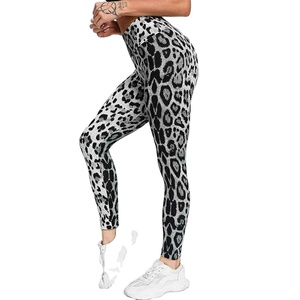 Taille haute conception personnalisée dernière conception colorée femmes portent des Leggings vêtements de sport sublimé imprimé Yoga Leggings de haute qualité - Product Image 1