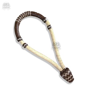 Bosal cheval tressé à la main très durable en cuir brut pour la vente en gros équestre - Product Image 3