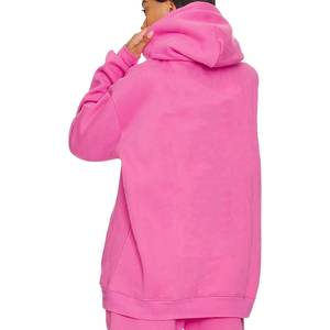 Nuevo Conjunto Deportivo Rosa con Logotipo Personalizado, Sudadera con Capucha de Manga Larga, Traje Deportivo Informal para Mujer, Estilo Urbano, Conjunto de Joggers para Mujer - Product Image 3