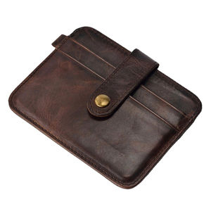 Portefeuille Carteira personnaliser la conception mince porte-monnaie porte-monnaie ID porte-carte de crédit court en cuir personnalisé mince portefeuille pour hommes - Product Image 1