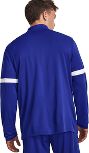 Survêtements thermiques en tricot à fermeture éclair complète pour hommes, survêtements thermiques à coupe ajustée en polaire technique avec logo personnalisé avec jogging latéral, survêtement américain à fermeture éclair complète - Product Image 5