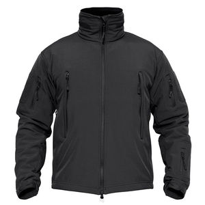 Veste d'hiver softshell personnalisée pour homme, nouvelle, coupe-vent, imperméable, avec capuche amovible, pour la randonnée, l'utilisation tactique, la neige, style formel - Product Image 5