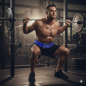 เข็มขัดยกน้ำหนัก REXFIT SPORTS ระบบปลดเร็ว ออกแบบทนทาน รองรับหลัง สำหรับการออกกำลังกายและฝึกความแข็งแรง - Product Image 5