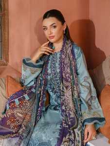 Nouveau modèle Salwar Kameez robe pakistanaise en coton lin à broderie lourde pour femmes robes indiennes pakistanaises décontractées du Pakistan - Product Image 4