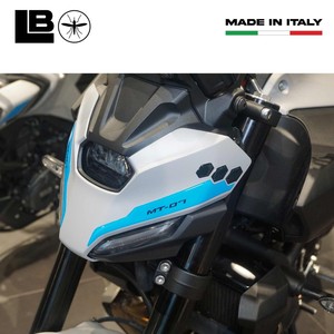 Adesivi 3D Personalizzati per Parafango Anteriore Yamaha MT-07 2025, Adesivo per Serbatoio Moto e Decorazione Casco - Product Image 3