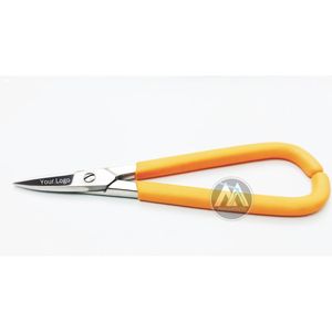 คีมปากนกแก้วสแตนเลสทรงกลม/แบนด้ามจับเรียบด้ามจับโฟมออกแบบโลโก้ใหม่สำหรับการทำเครื่องประดับ - Product Image 5