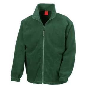 Chaqueta de invierno de lana para hombre con logotipo bordado de diseño personalizado, chaqueta de lana polar cálida de alta calidad - Product Image 4
