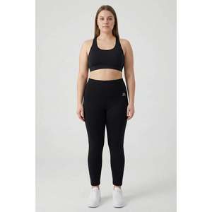 Tommylife Wholesale Black High Waist <b>Shaping</b> Plus Size Women's <b>Leggings</b> - 94650 - DARK GRAY - Product Image 1