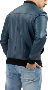 Chaquetas de Cuero en Oferta, Hechas en Pakistán, Calidad de Exportación al por Mayor, Duraderas, Elegantes, Cómodas, de Cuero Genuino, Ropa Exterior de Moda - Product Image 3