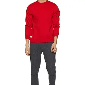 Groothandel Kleding Fabrikant Mannen Oversized Crewneck Sweatshirt Oem En Odm Beste Kwaliteit Materiaal