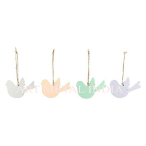 Metal Handmade Hanging Wrought <b>Easter</b> Birds Shaped Metal Pendent Christmas Tree Hanging <b>Ornaments</b> - Product Image 4