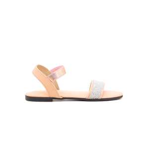 Sandale à talons formels roses pour femmes KD7517 Styles à bout pointu et carré à la mode et sexy - Product Image 3