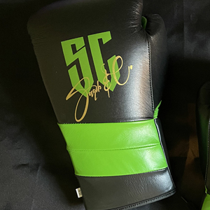 High Quality <b>Black</b> Cowhide Leather MMA Sanda Boxing <b>Gloves</b> Custom <b>Laced</b> Hand Grips Breathable Training Sparring 12oz 16oz - Product Image 6