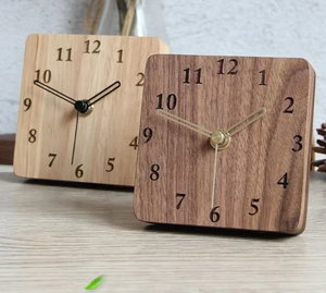 Sommeil paisible et vie relaxante: une horloge de table silencieuse en bois pour votre maison VIET FARGIMEX - Product Image 5