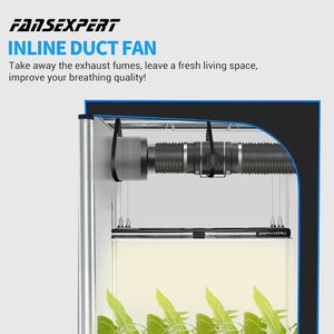 Longwell Ce Rohs Stille 4 ''Ec <span class=keywords><strong>Inline</strong></span> <span class=keywords><strong>Duct</strong></span> Ventilator Uitlaat Huis Kanaal Ventilatie Ventilator Voor Badkamer Keuken Kelder Hydrocultuur - Product Image 4