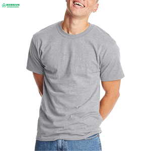 Camiseta Deportiva para Hombre, 220 GSM, Cuello Redondo, Poliéster/Algodón, Transpirable, Secado Rápido, Corte Regular, para Gimnasio, con Soporte OEM - Product Image 4