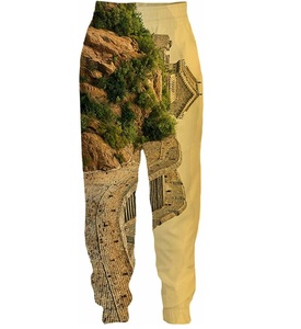 Pantalones de chándal de sublimación de calzado transpirable informal de Color sólido nuevo para hombres y mujeres personalizados - Product Image 1