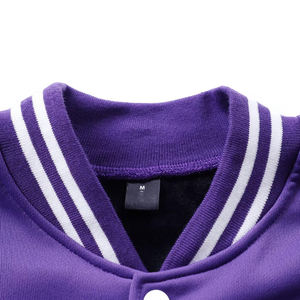 Nueva chaqueta universitaria de invierno para hombre hecha a medida de alta calidad nueva moda High Street Letterman chaqueta diseño al por mayor en blanco - Product Image 3