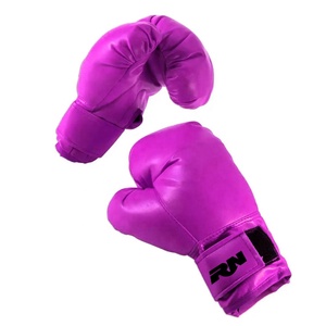 ถุงมือชกมวยฝึกซ้อมโลโก้สั่งทำได้ คุณภาพสูง หนัง PU Rexine ระดับมืออาชีพ สำหรับผู้หญิง/ผู้ชาย Rasheed Network ขายส่ง 50 ชิ้น ปากีสถาน - Product Image 4