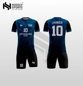 Vêtements de football à logo personnalisable pour hommes, vente en gros en stock, créez vos propres uniformes uniques - Product Image 2