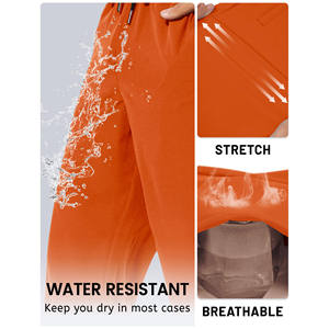 Pantalons pour hommes de haute qualité, multi-poches, cordon de serrage, grande taille, grande taille, 100% coton, pantalons décontractés pour hommes, tissu en coton, tricoté - Product Image 3