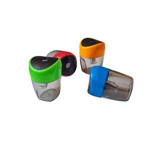Temperino per matite con serbatoio singolo, colori vivaci - Product Image 2